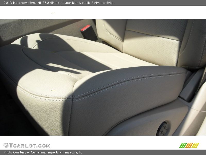 Lunar Blue Metallic / Almond Beige 2013 Mercedes-Benz ML 350 4Matic
