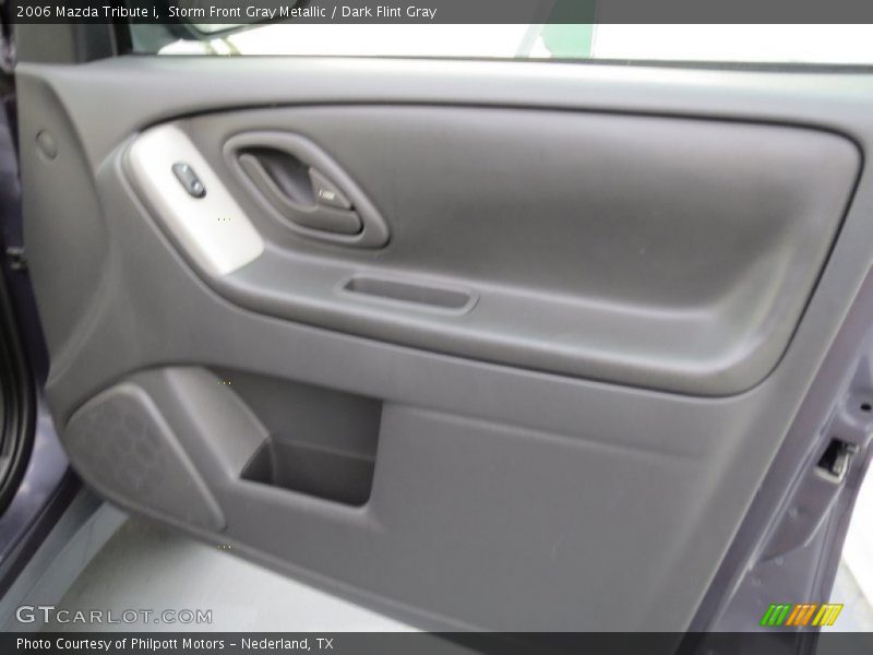 Storm Front Gray Metallic / Dark Flint Gray 2006 Mazda Tribute i
