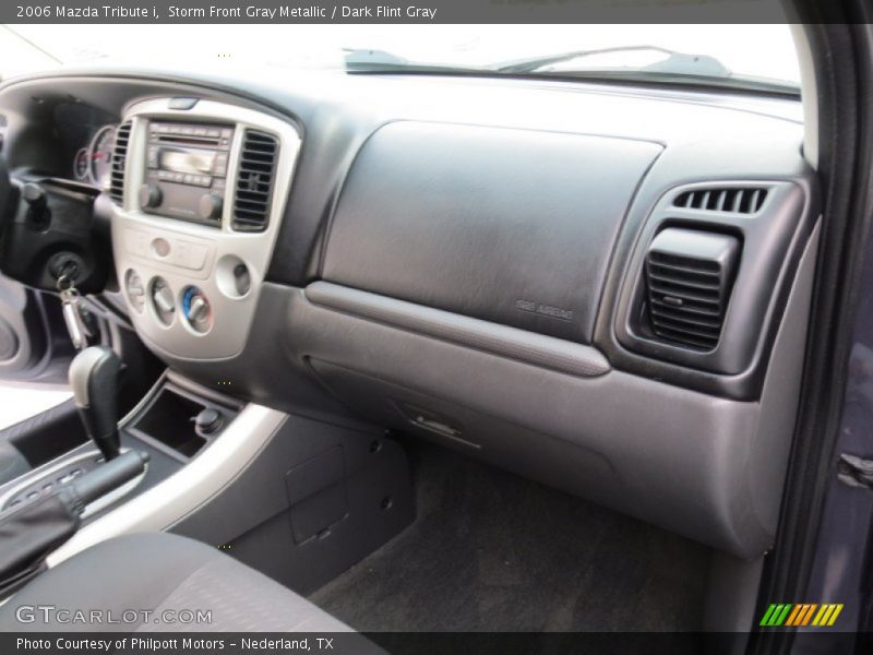 Storm Front Gray Metallic / Dark Flint Gray 2006 Mazda Tribute i