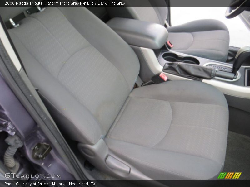Storm Front Gray Metallic / Dark Flint Gray 2006 Mazda Tribute i