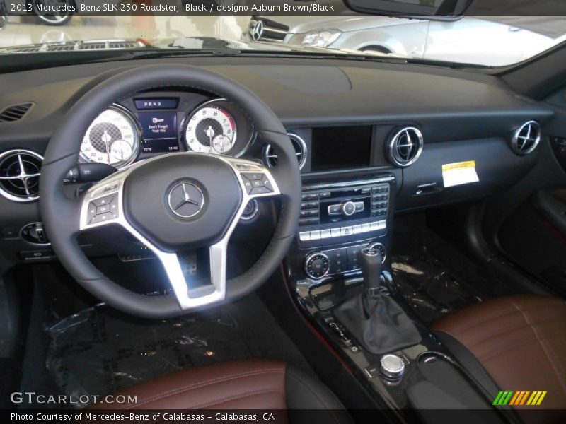 Dashboard of 2013 SLK 250 Roadster