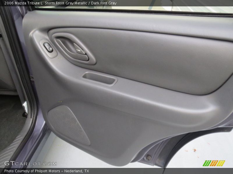 Storm Front Gray Metallic / Dark Flint Gray 2006 Mazda Tribute i