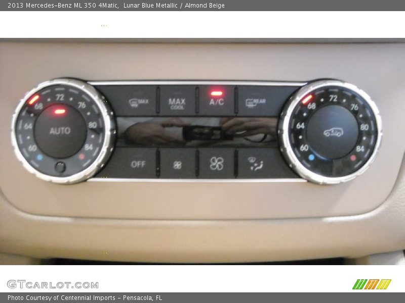 Lunar Blue Metallic / Almond Beige 2013 Mercedes-Benz ML 350 4Matic