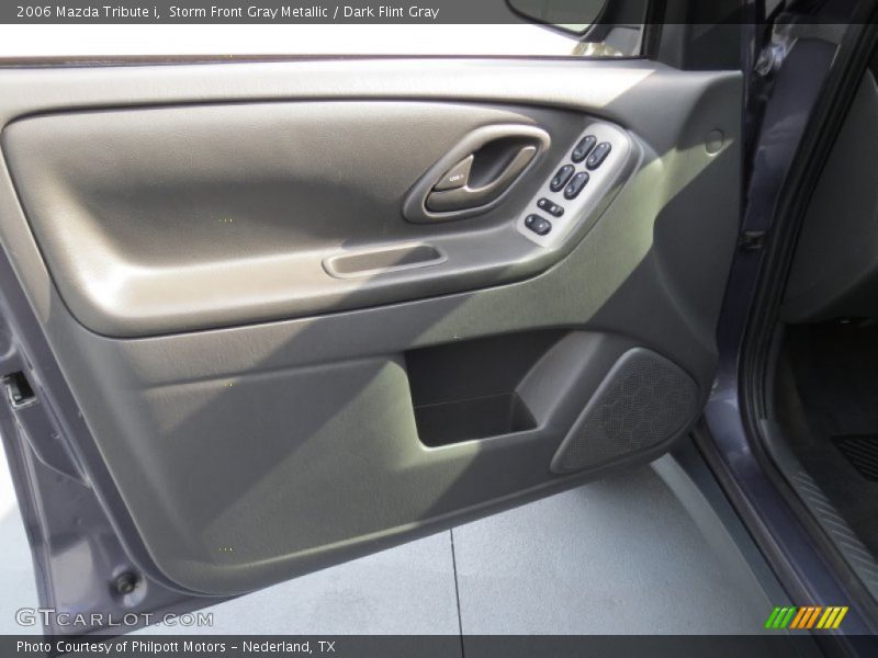 Storm Front Gray Metallic / Dark Flint Gray 2006 Mazda Tribute i