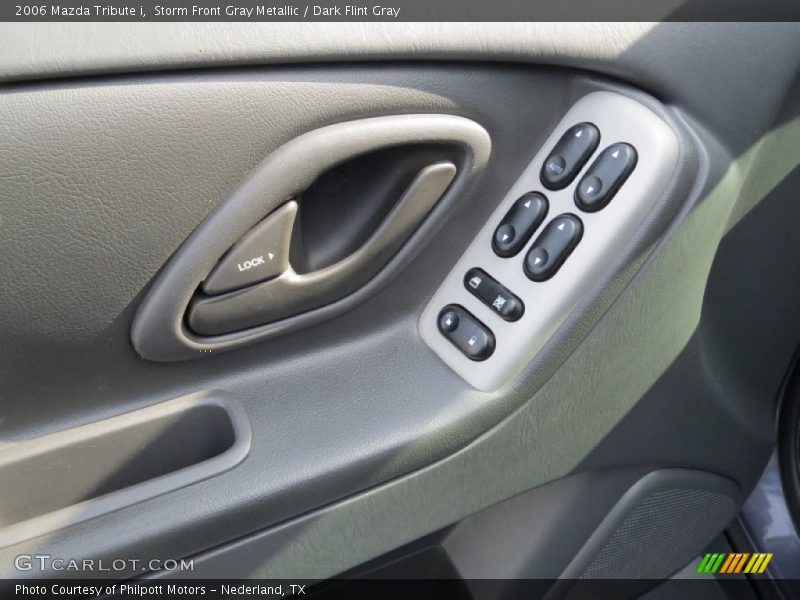 Storm Front Gray Metallic / Dark Flint Gray 2006 Mazda Tribute i