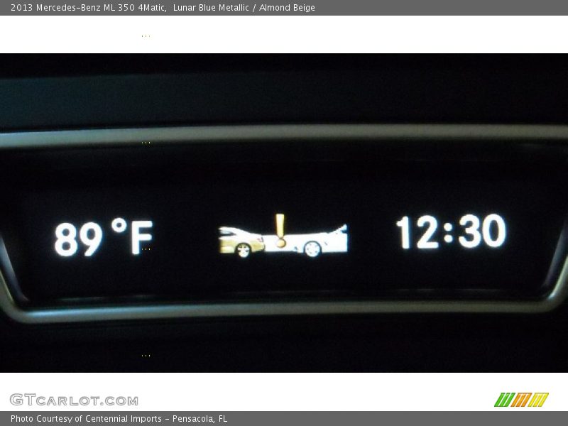 Lunar Blue Metallic / Almond Beige 2013 Mercedes-Benz ML 350 4Matic