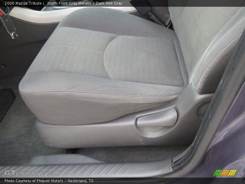Storm Front Gray Metallic / Dark Flint Gray 2006 Mazda Tribute i