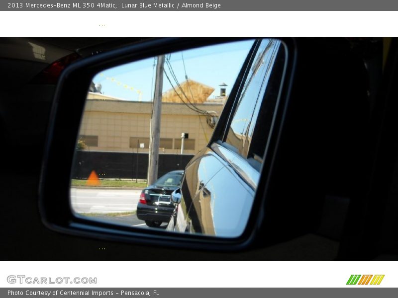 Lunar Blue Metallic / Almond Beige 2013 Mercedes-Benz ML 350 4Matic