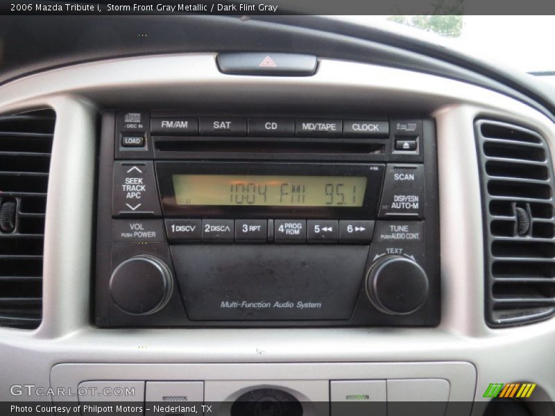 Audio System of 2006 Tribute i