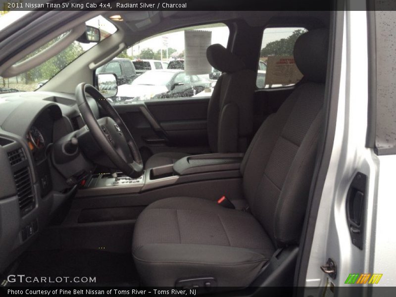 Radiant Silver / Charcoal 2011 Nissan Titan SV King Cab 4x4