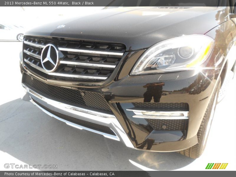 Black / Black 2013 Mercedes-Benz ML 550 4Matic