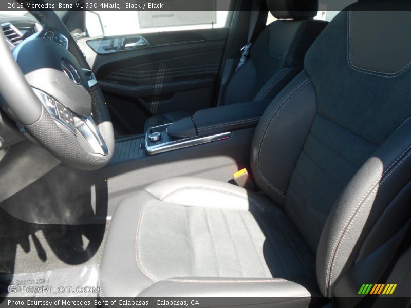 Black / Black 2013 Mercedes-Benz ML 550 4Matic