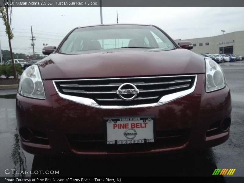 Tuscan Sun Red / Blond 2010 Nissan Altima 2.5 SL