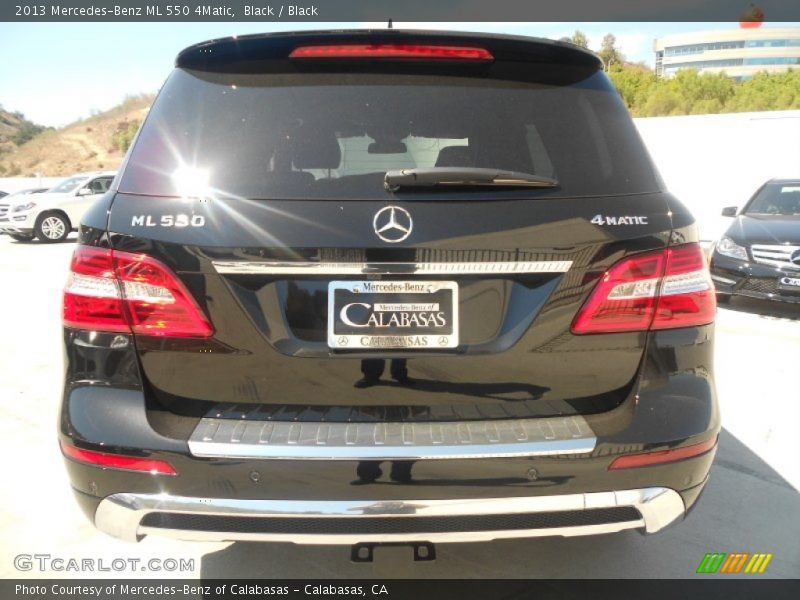 Black / Black 2013 Mercedes-Benz ML 550 4Matic