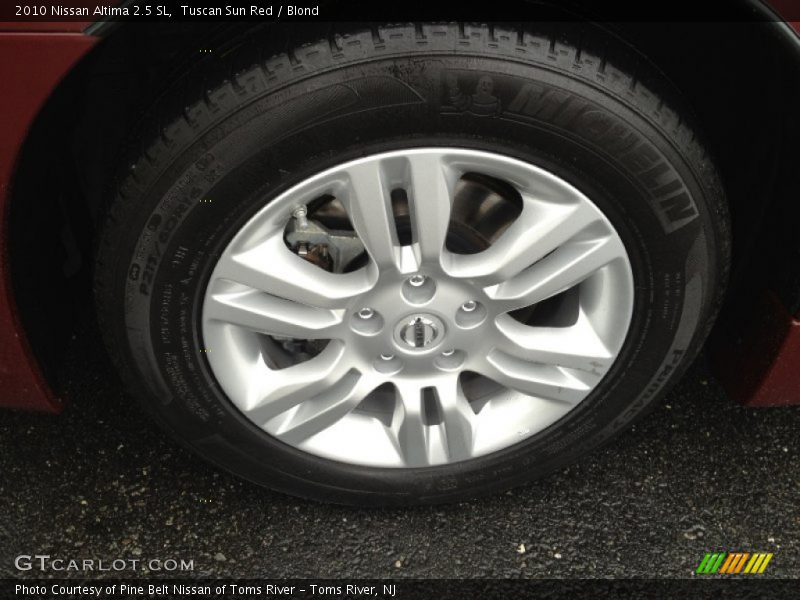 Tuscan Sun Red / Blond 2010 Nissan Altima 2.5 SL