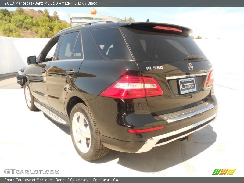 Black / Black 2013 Mercedes-Benz ML 550 4Matic