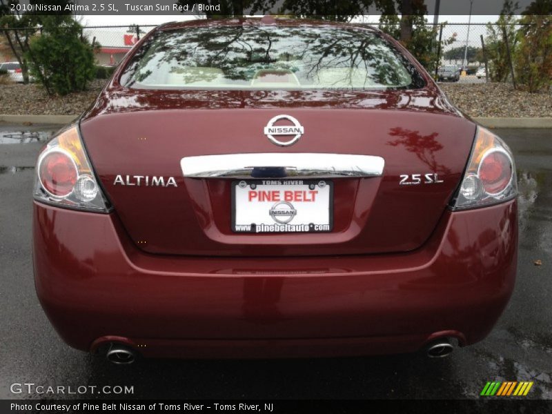 Tuscan Sun Red / Blond 2010 Nissan Altima 2.5 SL