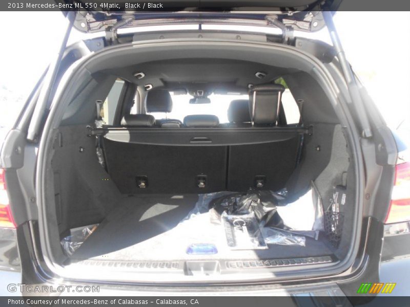 Black / Black 2013 Mercedes-Benz ML 550 4Matic