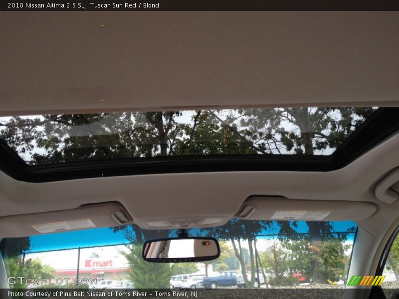 Tuscan Sun Red / Blond 2010 Nissan Altima 2.5 SL