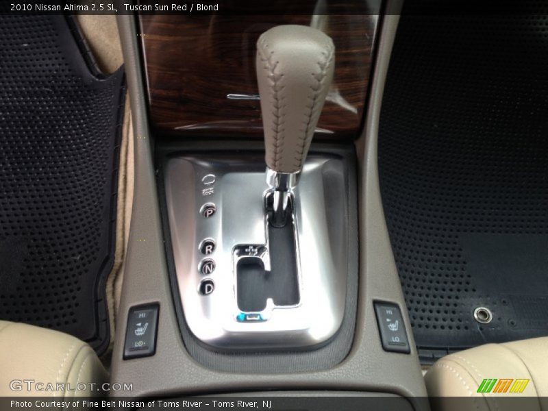 Tuscan Sun Red / Blond 2010 Nissan Altima 2.5 SL