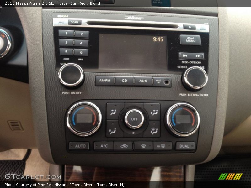 Tuscan Sun Red / Blond 2010 Nissan Altima 2.5 SL