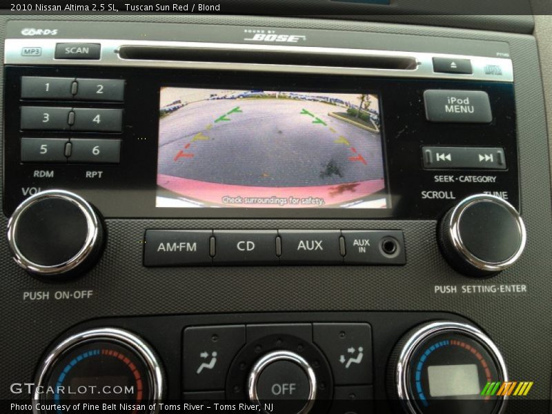 Tuscan Sun Red / Blond 2010 Nissan Altima 2.5 SL