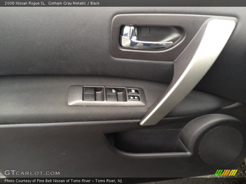 Gotham Gray Metallic / Black 2008 Nissan Rogue SL