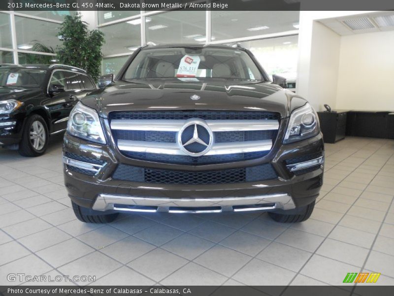 Dakota Brown Metallic / Almond Beige 2013 Mercedes-Benz GL 450 4Matic