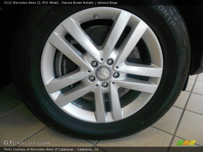 Dakota Brown Metallic / Almond Beige 2013 Mercedes-Benz GL 450 4Matic