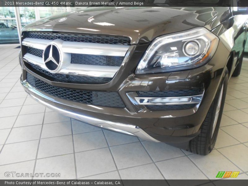 Dakota Brown Metallic / Almond Beige 2013 Mercedes-Benz GL 450 4Matic