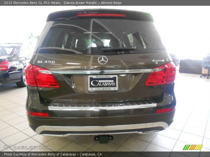 Dakota Brown Metallic / Almond Beige 2013 Mercedes-Benz GL 450 4Matic