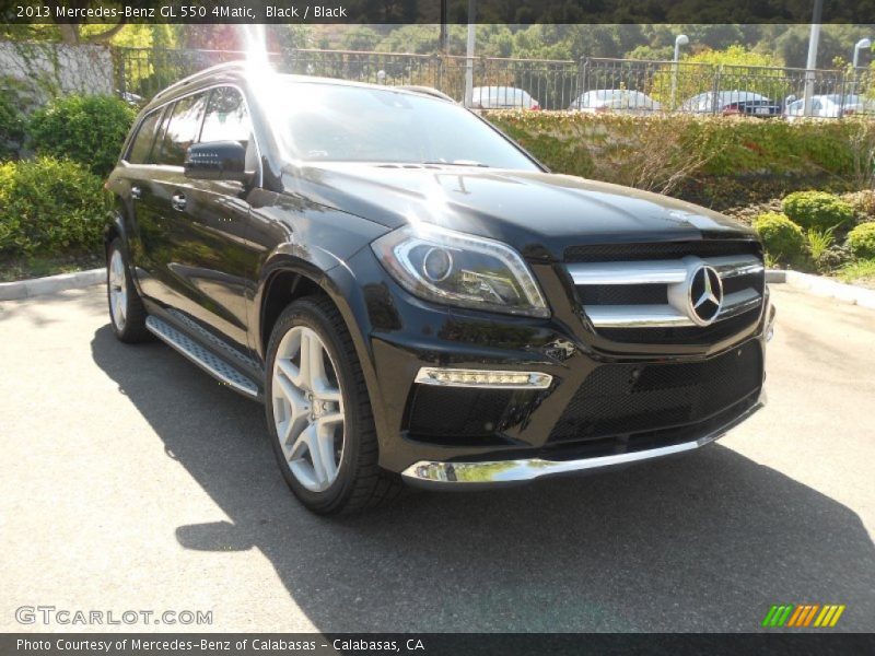 Black / Black 2013 Mercedes-Benz GL 550 4Matic