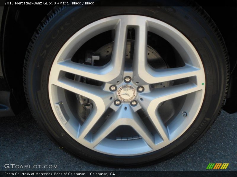 Black / Black 2013 Mercedes-Benz GL 550 4Matic