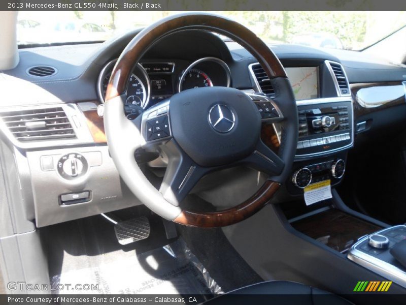 Black / Black 2013 Mercedes-Benz GL 550 4Matic