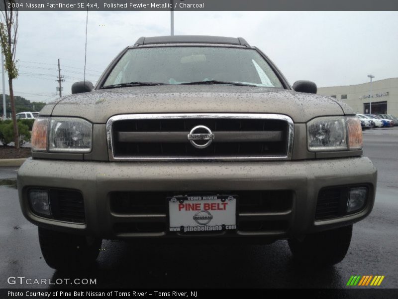Polished Pewter Metallic / Charcoal 2004 Nissan Pathfinder SE 4x4