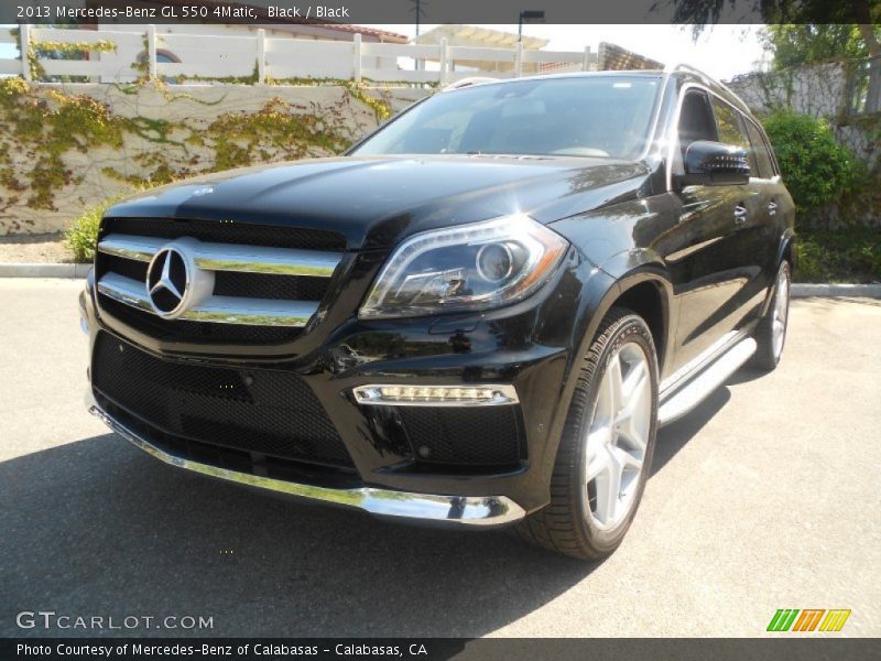 Black / Black 2013 Mercedes-Benz GL 550 4Matic