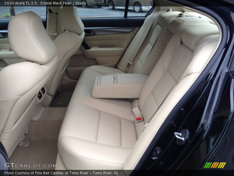 Crystal Black Pearl / Ebony 2010 Acura TL 3.5