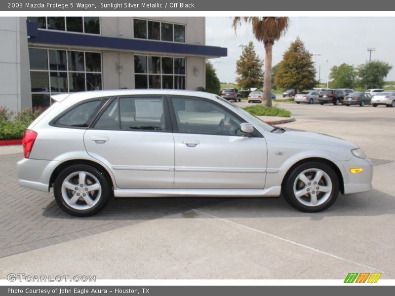  2003 Protege 5 Wagon Sunlight Silver Metallic