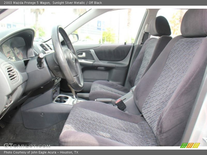  2003 Protege 5 Wagon Off Black Interior