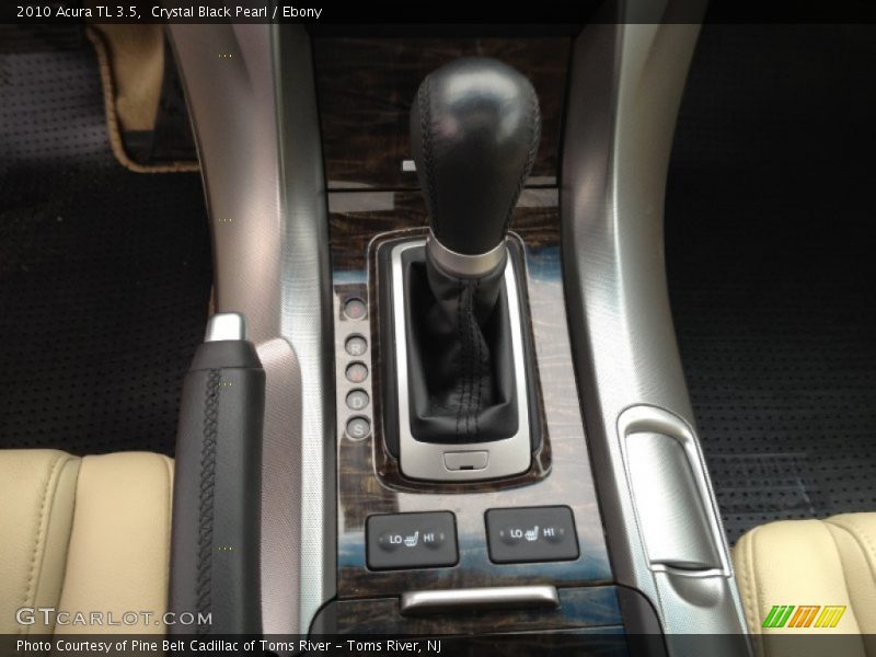 Crystal Black Pearl / Ebony 2010 Acura TL 3.5