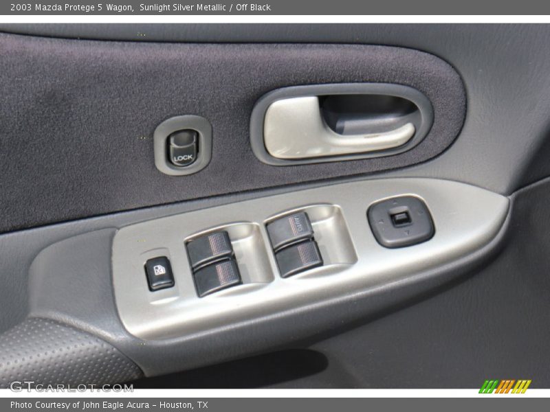 Controls of 2003 Protege 5 Wagon