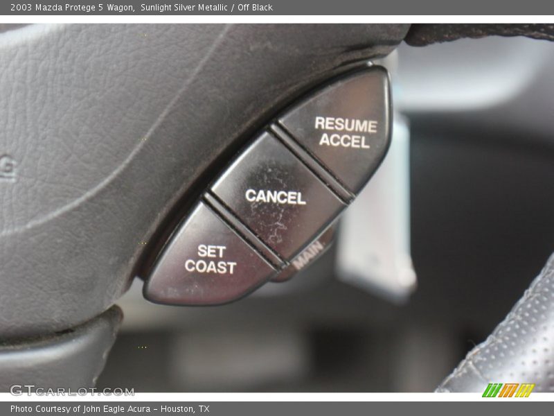 Controls of 2003 Protege 5 Wagon