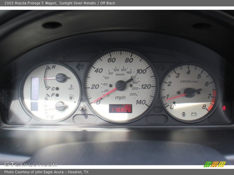  2003 Protege 5 Wagon 5 Wagon Gauges