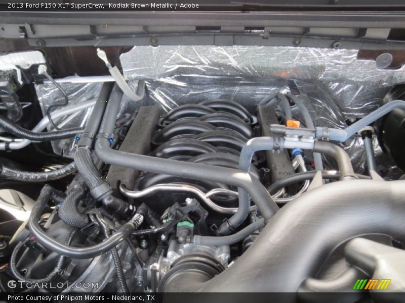  2013 F150 XLT SuperCrew Engine - 5.0 Liter Flex-Fuel DOHC 32-Valve Ti-VCT V8