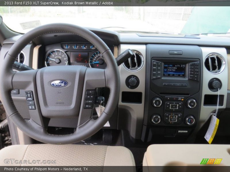 Dashboard of 2013 F150 XLT SuperCrew