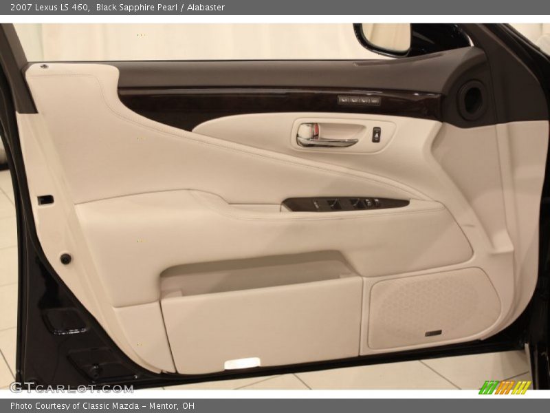 Black Sapphire Pearl / Alabaster 2007 Lexus LS 460