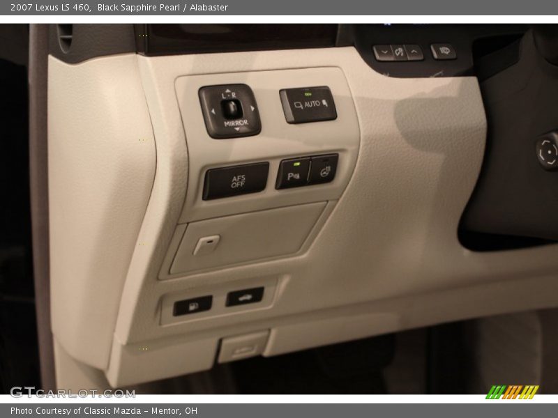 Black Sapphire Pearl / Alabaster 2007 Lexus LS 460