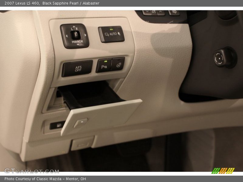 Black Sapphire Pearl / Alabaster 2007 Lexus LS 460