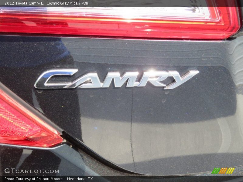 Cosmic Gray Mica / Ash 2012 Toyota Camry L