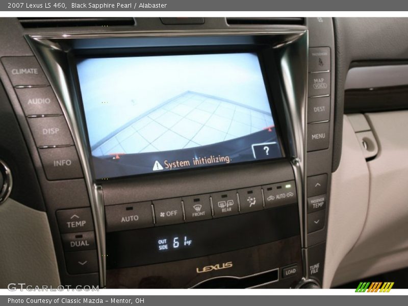 Black Sapphire Pearl / Alabaster 2007 Lexus LS 460